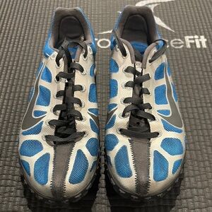Women’s Blue and Gray Track/Sprinting Shoe